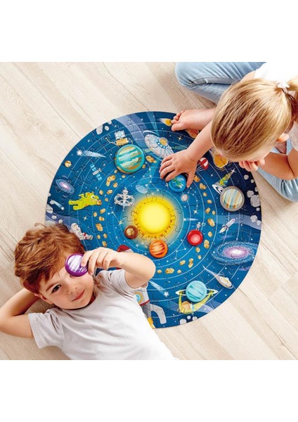 Puzzle Güneş Sistemi Yuvarlak Yapboz / Solar System Puzzle fırsatları