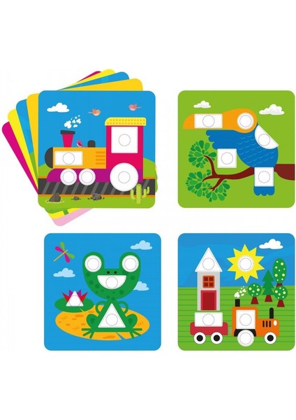 /kumtoys Kumtoys Şeklini Keşfet Dikkat ve Kavrama Oyunu modelleri