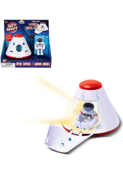 Astro Venture Sesli ve Işıklı Uzay Kapsülü Iniş Modülü