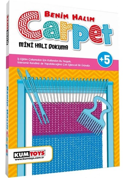 /kumtoys Kumtoys Carpet Benim Halım Halı Dokuma