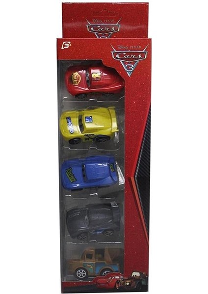 Cars Arabalar 5 Li Araç Seti Plastik