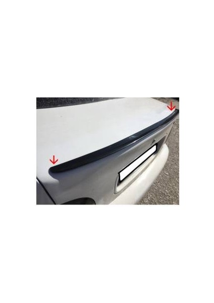 Spoiler Hyundai Accent Yumurta Kasa Bagaj Üzeri Çıta - Spoiler Pianoblack - Parlak Siyah -115 cm