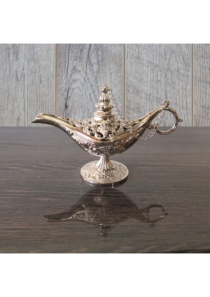 Sihirli Lamba Alaattin Bakır Buhardanlık- Tütsülük - 3 Renk-2 Boy fırsatları