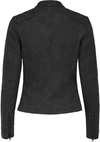 Kadın Ceket Onlava Faux Leather Biker Otw Noos