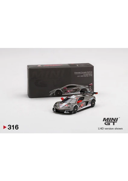 Mini Gt  Chevrolet Corvette C8.r #4 Sebring 1:64