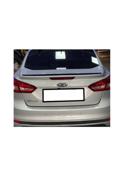 Spoiler Ford Focus 3 - 3,5 - 4 Bagaj Üzeri Çıta Spoiler Pianoblack Çift Taraflı Bantlı FOCUS3-115 cm