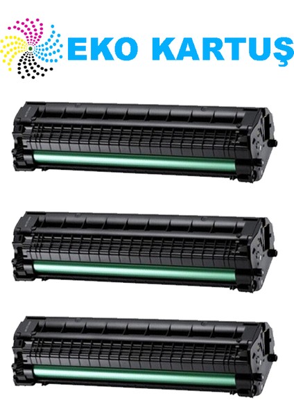 Hp Laser Mfp 137FNW Ekonomik Avantajlı 3'lü Paket ÇİPSİZ(W1106A) Muadil Toner,