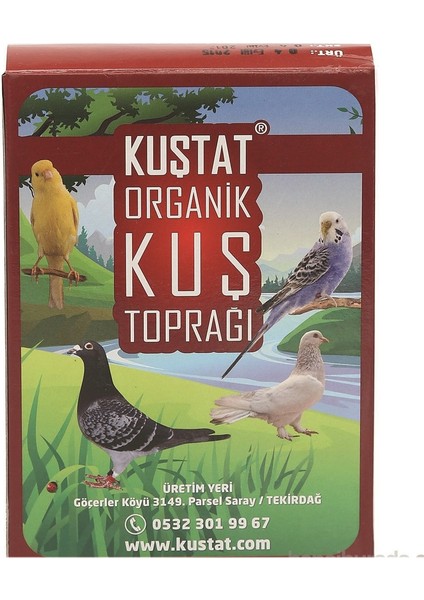 Organik Kuş Toprak 0,5 Litre