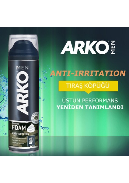 Tıraş Köpüğü Anti Irritation 200 ml