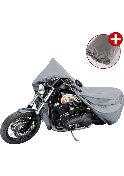 Mz Etz 251 Gri Su Geçirmez Miflonlu Motosiklet Brandası Koruyucu