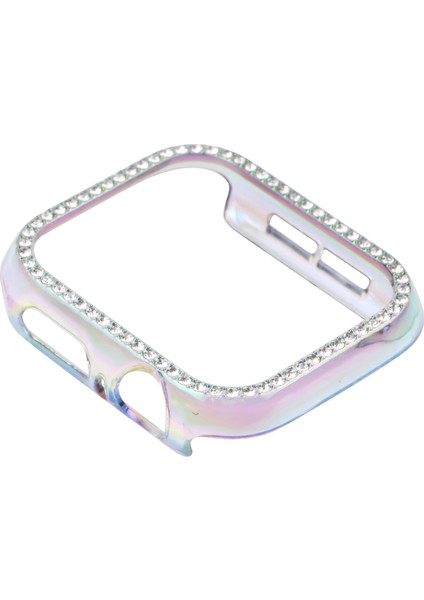 Metal Pırlanta Koruyucu Watch Uyumlu Kılıf Apple Watch Uyumlu Serisi 3 2 1 42MM Çok Renkli (Yurt Dışından)