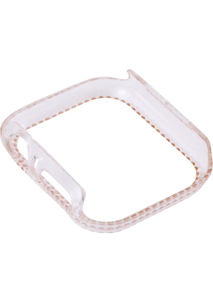 Metal Pırlanta Koruyucu Watch Uyumlu Kılıf Apple Watch Uyumlu Series 3 2 1 42MM Beyaz (Yurt Dışından)