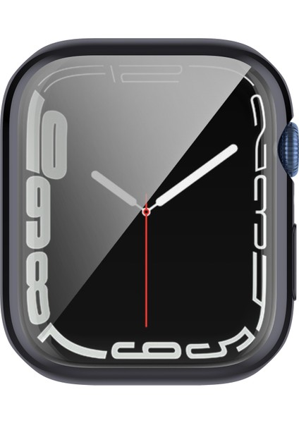 Darbeye Dayanıklı Tpu Apple Watch Uyumlu Series 7 41MM Altın Için Koruyucu Film ile Tam Koruyucu Kabuk (Yurt Dışından)