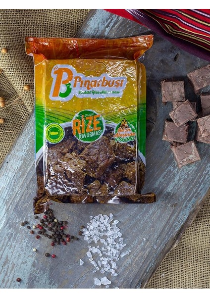 Pınarbaşı Kavurma Odun Ateşinde Kahvaltılık Kavurma Ekonomik 4'lü Paket 2 kg