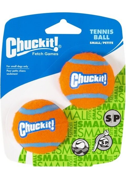 Chuckit! 2'li Köpek Tenis Oyun Topu (Küçük Boy)