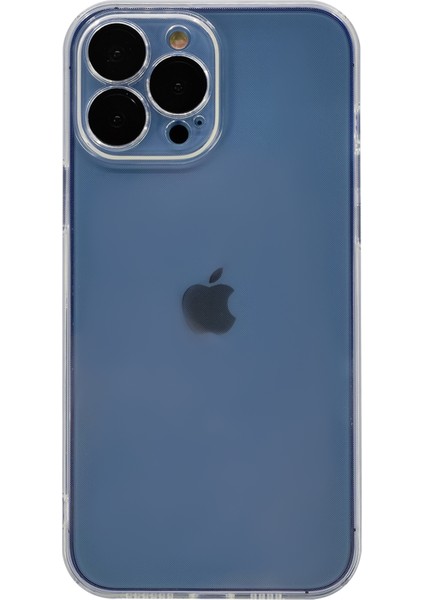 Apple iPhone 13 Pro Max Uyumlu Lüx Koruma Lensli Silikon Kılıf