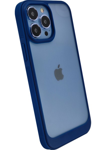 Apple iPhone 13 Pro Max Uyumlu Solid Frame Arka Koruma