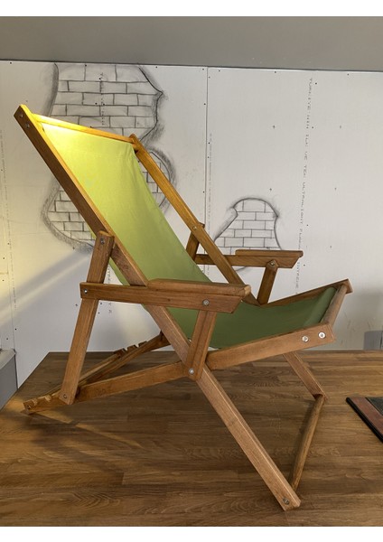 Ahşap Katlanır Kolçaklı Şezlong fiyatları