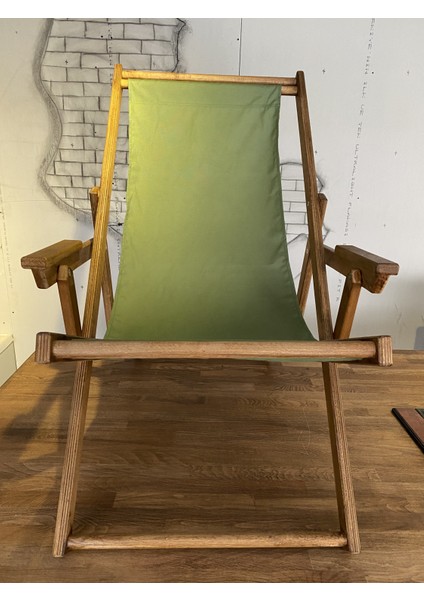 Ahşap Katlanır Kolçaklı Şezlong modelleri