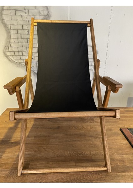 Ahşap Katlanır Kolçaklı Şezlong modelleri