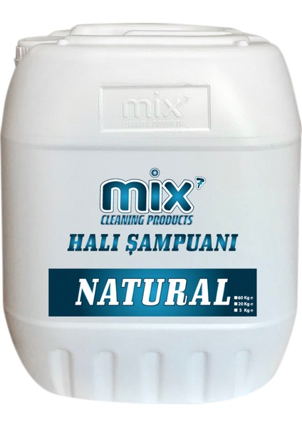 Mix7 Natural Halı Şampuanı 20 kg
