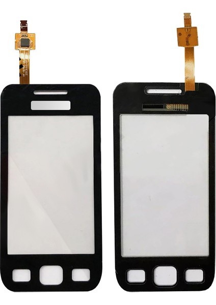Samsung C6712 Star 2 Duos Dokunmatik Ön Cam - Siyah