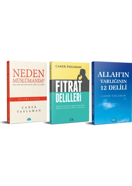 Ateistlere-Deistlere Cevap Kitap Seti - Caner Taslaman