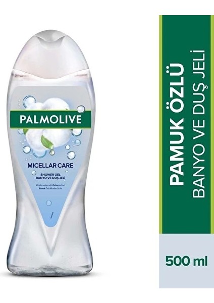 Micellar Care Pamuk Özlü Micellar Su ile Banyo ve Duş Jeli 500 ml