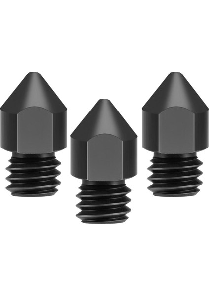 3 Adet Çelik 3D Yazıcı Nozulları Kırmızı Enter 3/CR-10/CR-10S Pro/tevo 0.6mm (Yurt Dışından)