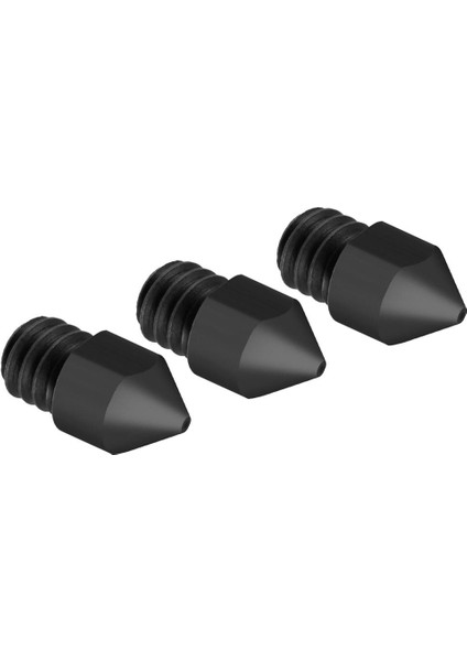 3 Adet Çelik 3D Yazıcı Nozulları Kırmızı Enter 3/CR-10/CR-10S Pro/tevo 0.6mm (Yurt Dışından)