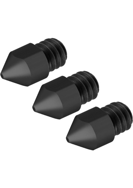 3 Adet Çelik 3D Yazıcı Nozulları Kırmızı Enter 3/CR-10/CR-10S Pro/tevo 0.6mm (Yurt Dışından)