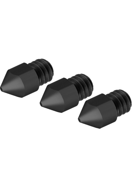 3 Adet Çelik 3D Yazıcı Nozulları Kırmızı Enter 3/CR-10/CR-10S Pro/tevo 0.6mm (Yurt Dışından)