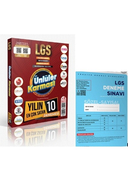 2022 LGS 10 Farklı Yayın 10 Farklı Deneme