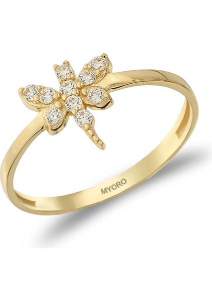 14 Ayar Minimal Eklem Yüzük