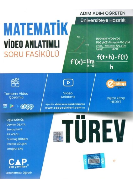 Matematik Türev Konu Anlatımlı Soru Bankası