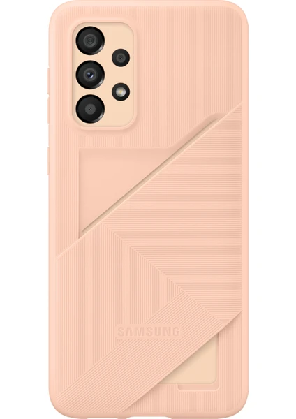 Galaxy A33 5g Card Slot Turuncu Kılıf