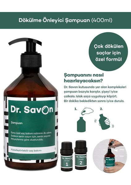 Dr. Savon Dökülme Önleyici Kür 2'li Set