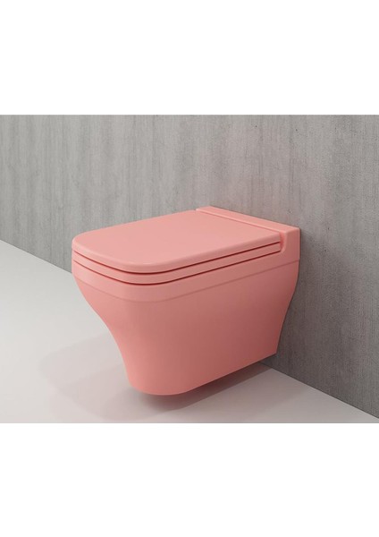 Bocchi Scala Asma Klozet Mat Somon Kapak Hariç 1080-032-0128 fiyatları