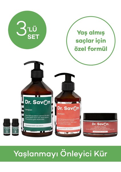 Dr. Savon  Kür 3'lü Set