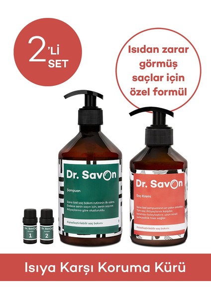 Dr. Savon Isıya Karşı  Kürü 2'li Set