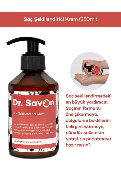 Kıvırcık Saç Bakım Kürü 3'lü Set