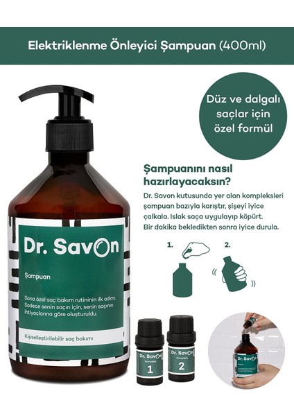 Elektriklenmeyi Önleyici Şampuan