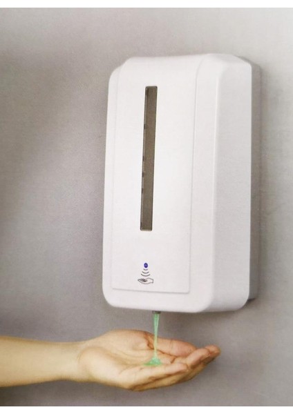 Sensörlü Sıvı Sabun Dispenseri 1400CC Delmeden Kolay Montaj