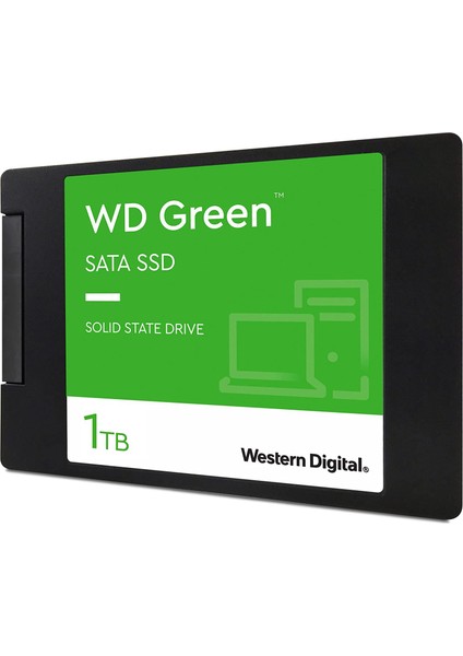 Wd 1TB Green S100T3G0A 545-465 MB-S 2.5 Inç 7mm Sata SSD