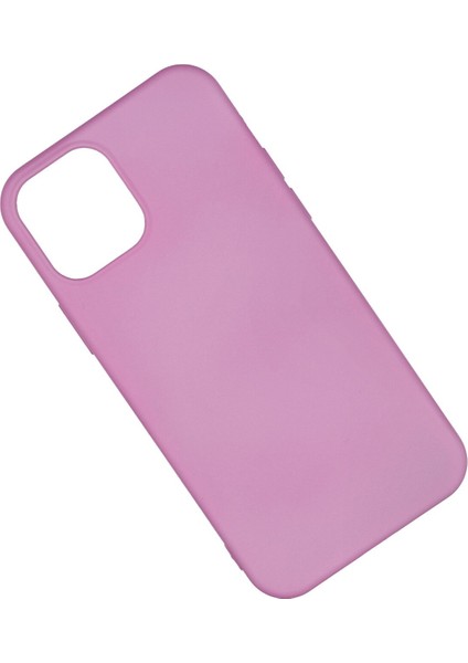 Apple iPhone 12 Pro Kılıf Lansman Içi Kadife Nano Silikon - Pembe