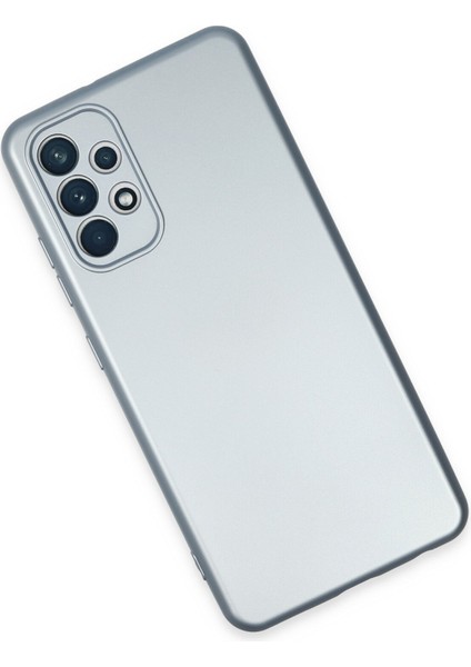 Samsung Galaxy A32 Kılıf Lansman Içi Kadife Nano Silikon - Sky Blue modelleri