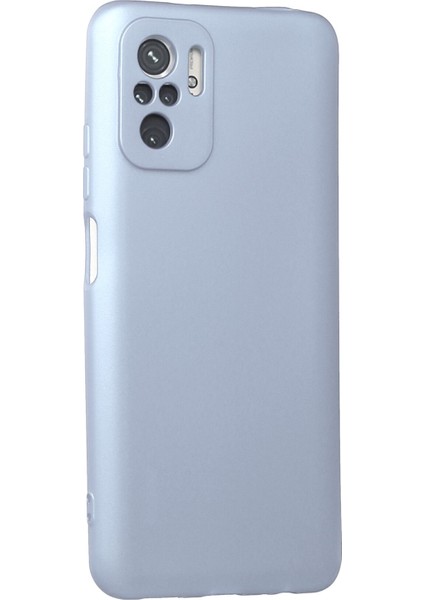 Xiaomi Redmi Note 10 Kılıf Lansman Içi Kadife Nano Silikon - Sky Blue fiyatları