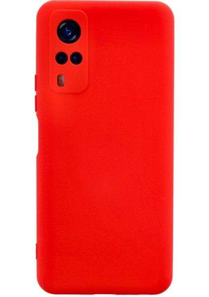 Vivo Y51 Kılıf Lansman Içi Kadife Nano Silikon - Kırmızı