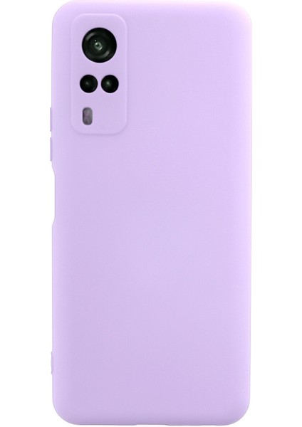 Vivo Y51A Kılıf Lansman Içi Kadife Nano Silikon - Lila