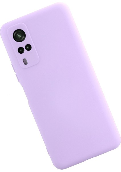 Vivo Y51A Kılıf Lansman Içi Kadife Nano Silikon - Lila fiyatları